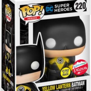 Batman Yellow Lantern - Glow in the dark