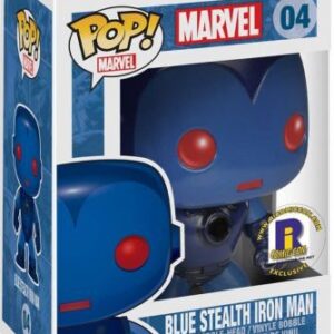 Blue Stealth Iron Man