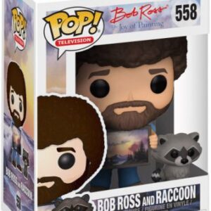 Bob Ross avec Raton Laveur
