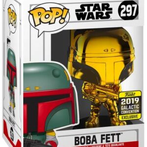 Boba Fett - Chromé Or