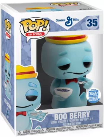 Boo Berry avec Bol de Céréales et Cuillère