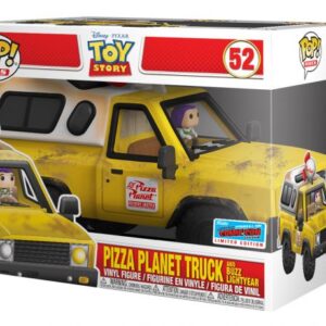 Camion Pizza Planet avec Buzz l'Eclair
