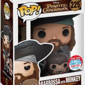 Capiaine Barbossa avec Singe