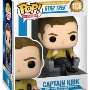 Captain Kirk sur fauteuil