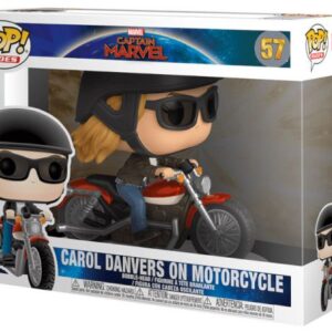 Carol Danvers sur moto
