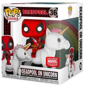 Deadpool sur licorne