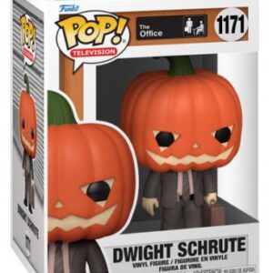 Dwight tête de citrouille