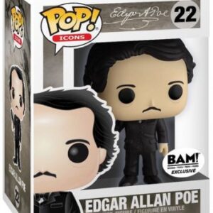 Edgar Allan Poe avec corbeau