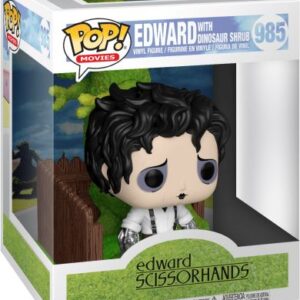 Edward avec Arbuste en forme de Dinosaure