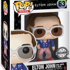 Elton John Rouge, Blanc & Bleu - Pailleté