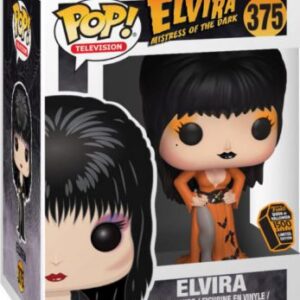 Elvira en Robe Orange