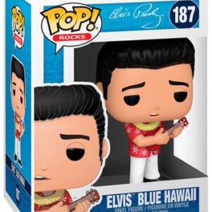 Elvis Hawaï bleu