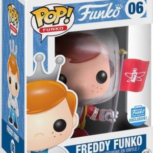 Freddy Funko avec Drapeau (Astronaute)
