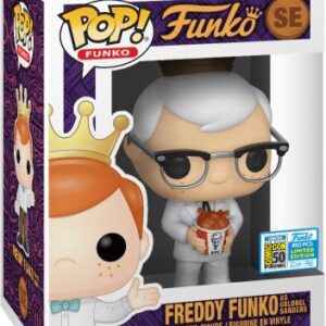 Freddy Funko en Colonel Sanders