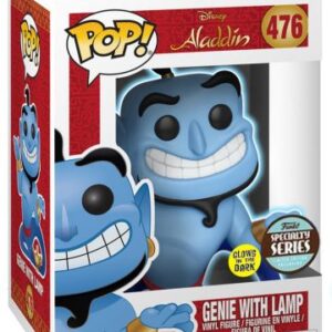 Génie avec lampe - Brille dans le noir