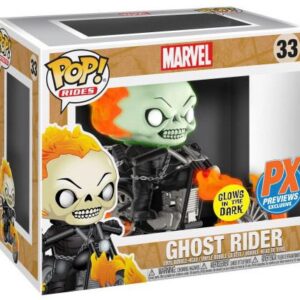 Ghost Rider sur moto - Brillant dans le noir
