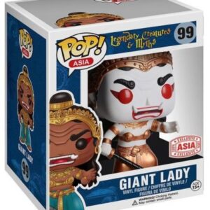 Giant Lady - Blanc et Or