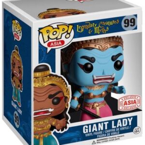 Giant Lady - Bleu clair