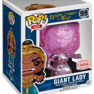Giant Lady - Rose Translucide