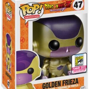 Golden Freezer - Yeux Noirs - Métallique Or (DBZ)