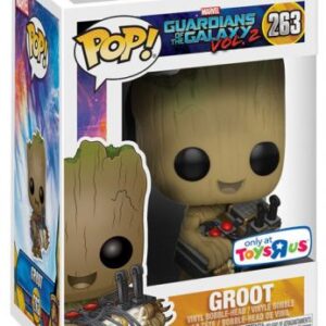 Groot avec une bombe