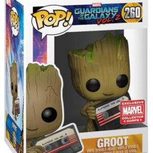 Groot avec une cassette