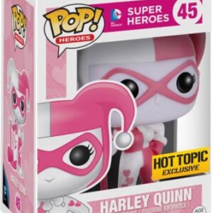 Harley Quinn avec Costume Rose & Blanc