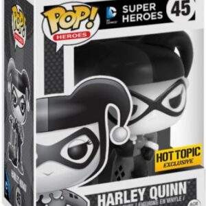 Harley Quinn avec Maillet - Noir et Blanc