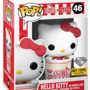 Hello Kitty dans une tasse de nouilles - Diamant