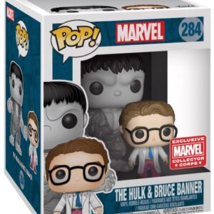 Hulk Gris & Brcuce Banner - 2 pack - 15 cm