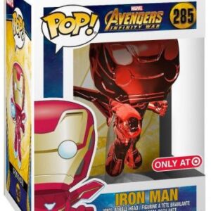 Iron Man - Chromé Rouge