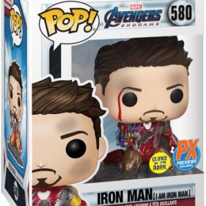 Iron Man (Je suis Iron Man) - Métallique & Brillant dans le noir