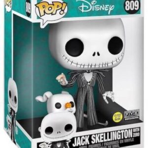 Jack Skellington avec Zéro - Glow in the Dark