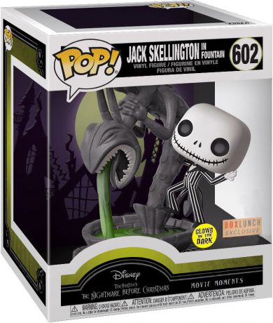 Jack Skellington dans Fontaine – Brillant dans le noir