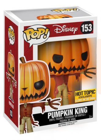 Jack Skellington en roi des citrouilles – Brillant dans le noir
