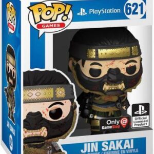 Jin Sakai avec Éclaboussures de Sang (Ghost Of Tsushima)