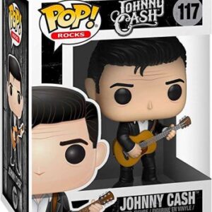 Johnny Cash joue de la guitare