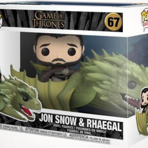 Jon Snow avec Rhaegal