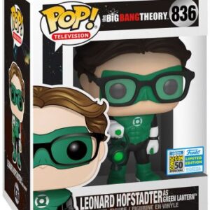 Leonard Hofstadter déguisé en Green Lantern
