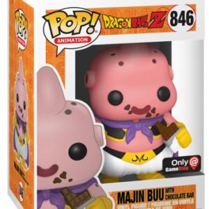 Majin Boo avec tablette de chocolat