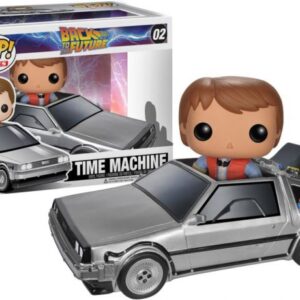 Marty McFly dans DeLorean