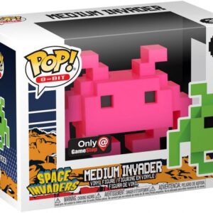 Medium Invader Rose - 8-bit