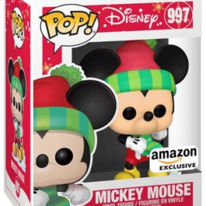 Mickey Mouse patinage sur glace