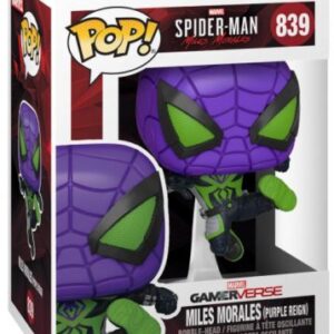 Miles Morales Menace Violette