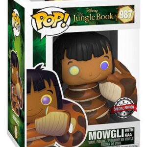 Mowgli avec Kaa