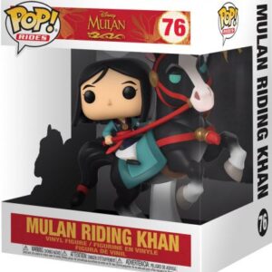 Mulan Chevauchant Khan - 15 cm