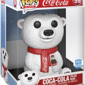 Ours Polaire Coca-Cola - 25 cm