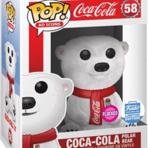 Ours Polaire Coca-Cola - Floqué
