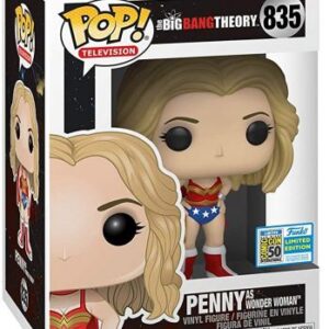 Penny déguisée en Wonder Woman