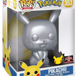 Pikachu Argent - 25 cm